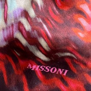 MISSONI SILK SCARF, PINK